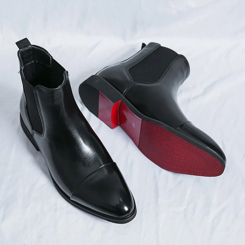 Kestrel & Co. Leather Chelsea Boots for Daily Wear