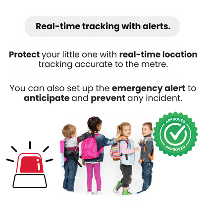 Secure Child GPS Tracker: Live Location & SOS Alert