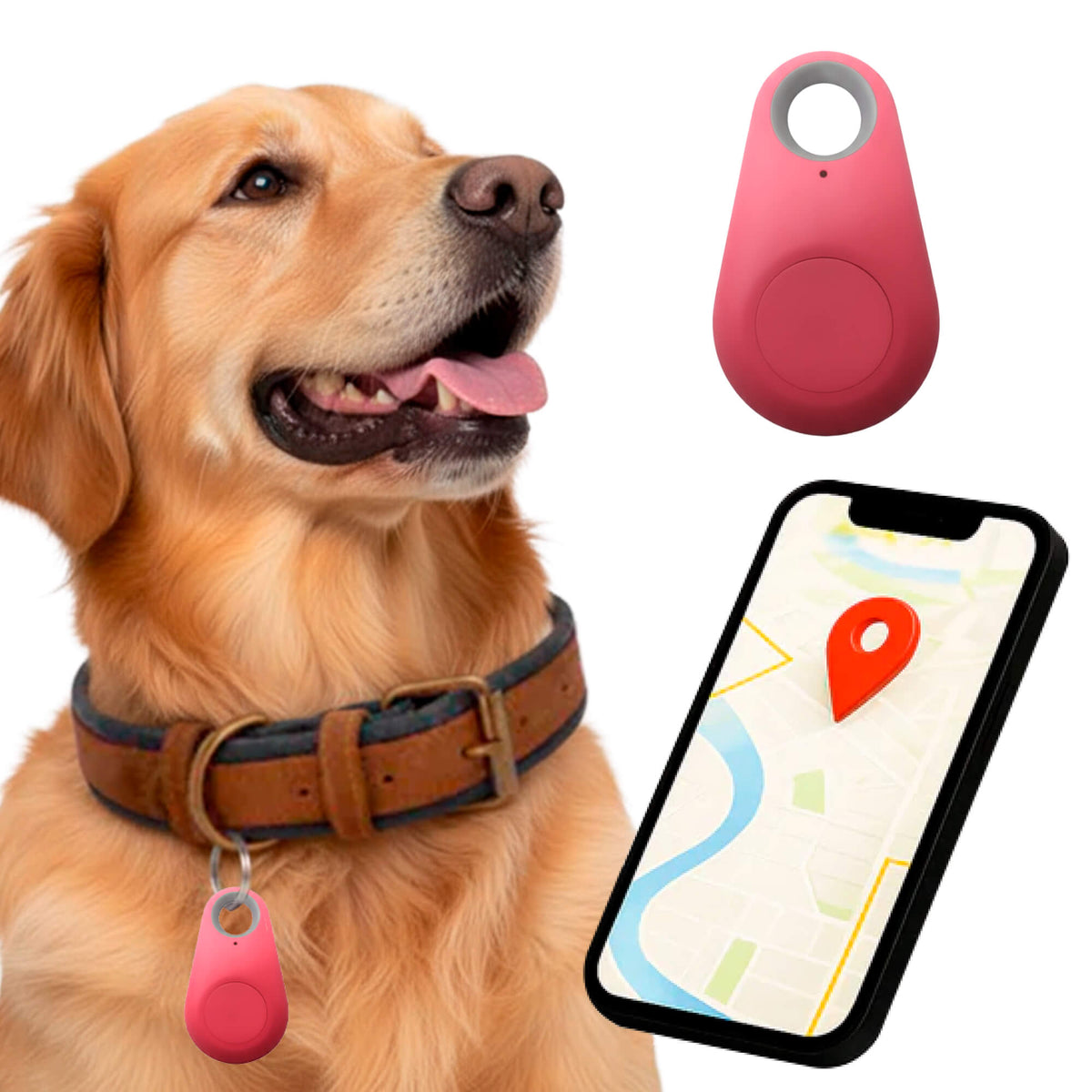 Kirra GPS Dog Tracker, Waterproof, Real-Time Alerts