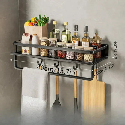 Kitchen Shelf - Black