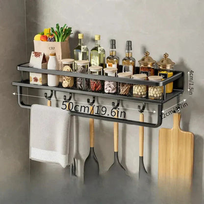 Kitchen Shelf - Black