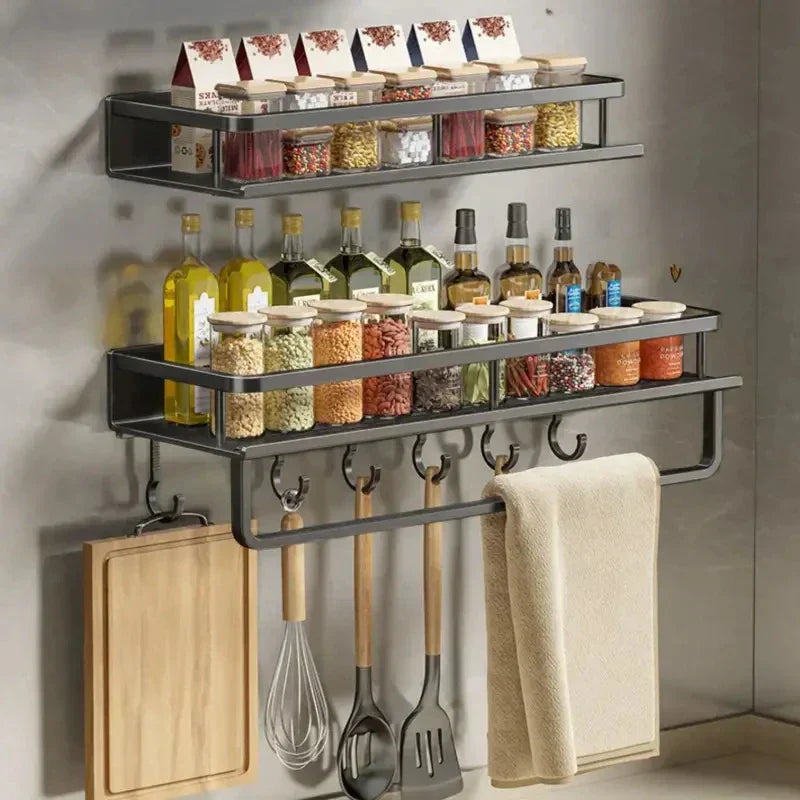 Kitchen Shelf - Black