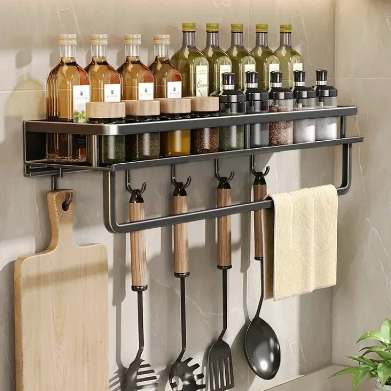 Kitchen Shelf - Black