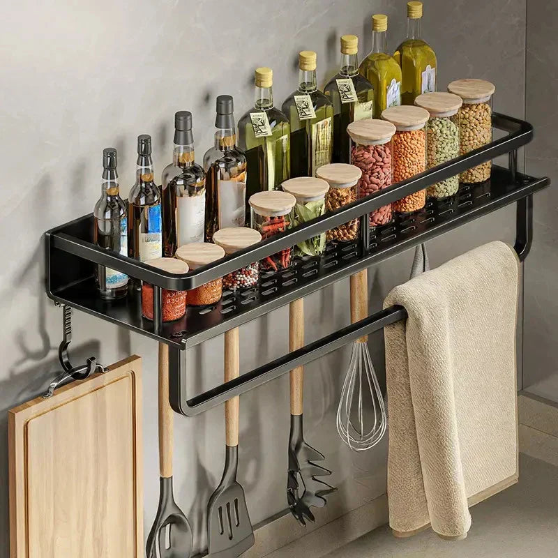 Kitchen Shelf - Black