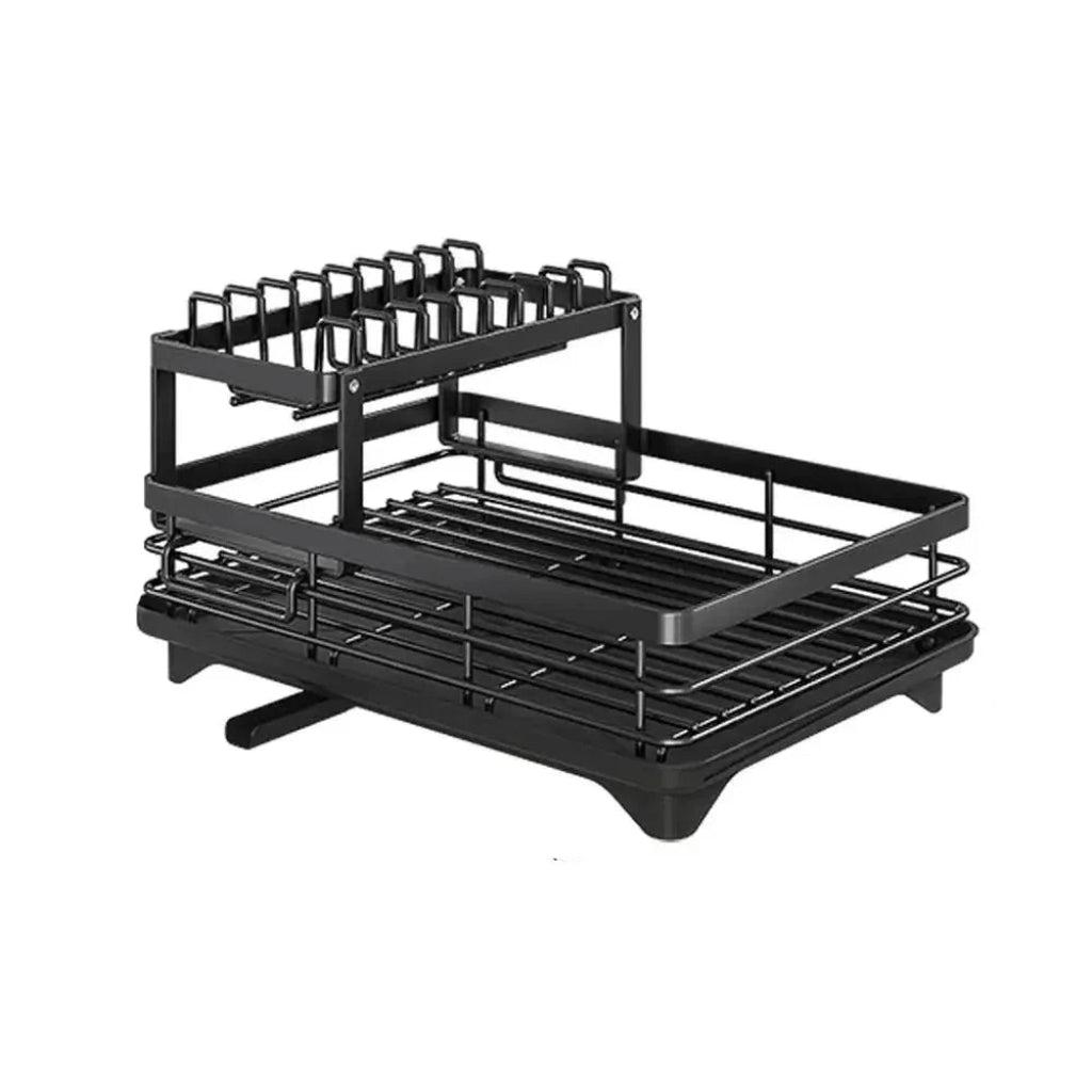 KITCHENFORM | Foldable Stainless Steel Dish Rack for Compact Kitchens