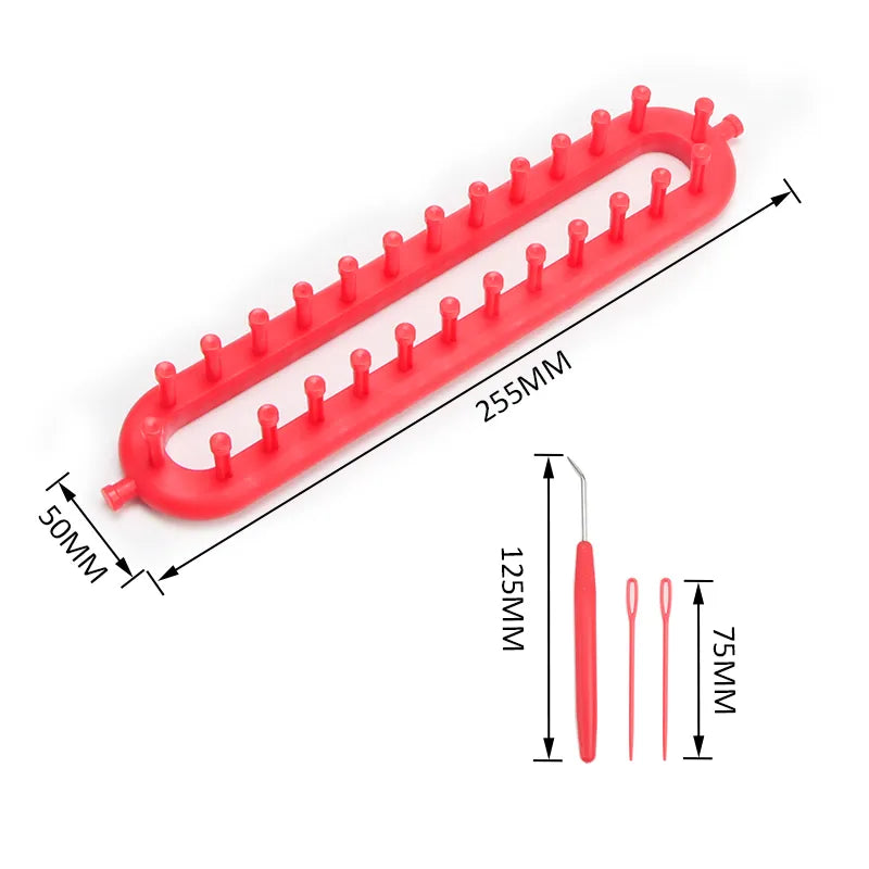 Knitting Loom: Easy Portable Crafting, No Needles