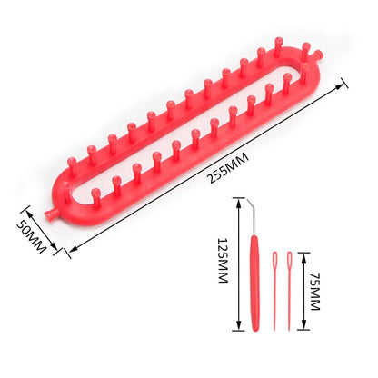 Knitting Loom: Easy Portable Crafting, No Needles