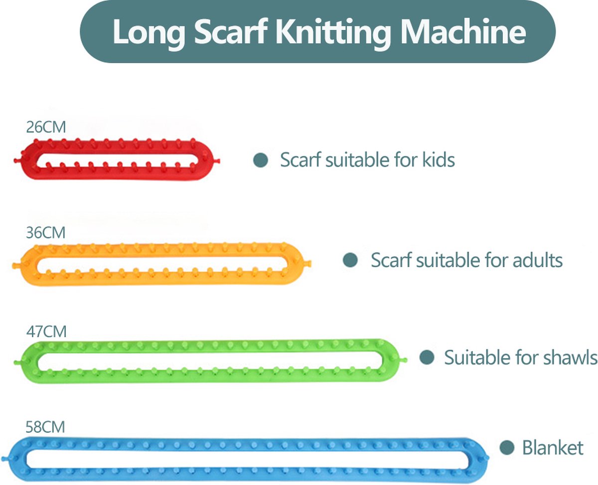 Knitting Loom: Easy Portable Crafting, No Needles