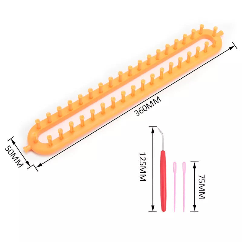Knitting Loom: Easy Portable Crafting, No Needles