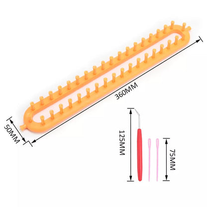 Knitting Loom: Easy Portable Crafting, No Needles