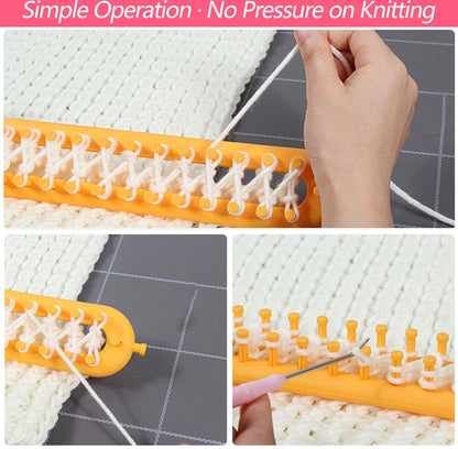 Knitting Loom: Easy Portable Crafting, No Needles
