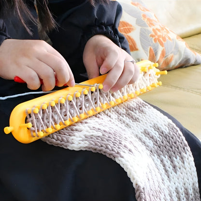 Knitting Loom: Easy Portable Crafting, No Needles