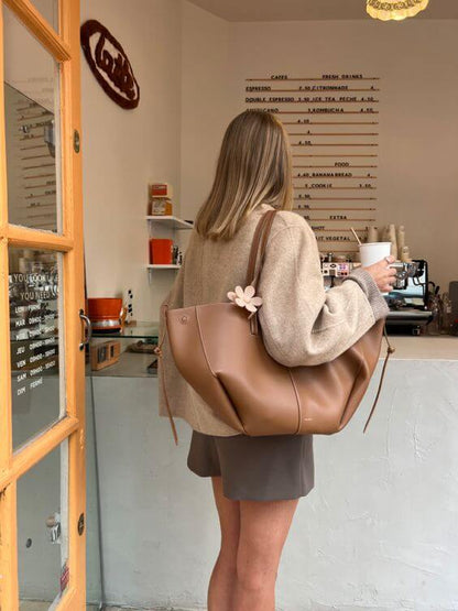 Large Format Tote Bag for Women with 2 Handles + Removable Shoulder Strap