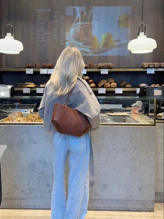 Large Format Tote Bag for Women with 2 Handles + Removable Shoulder Strap