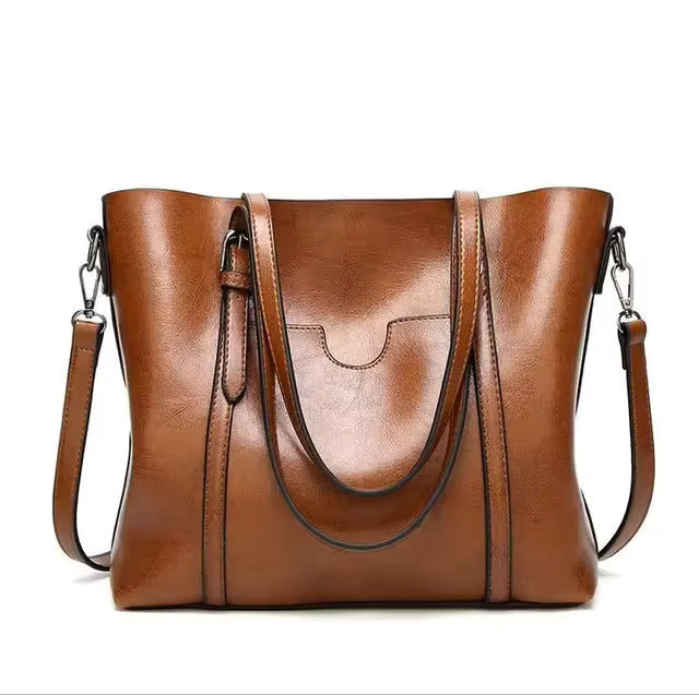 Leather bag that holds everything