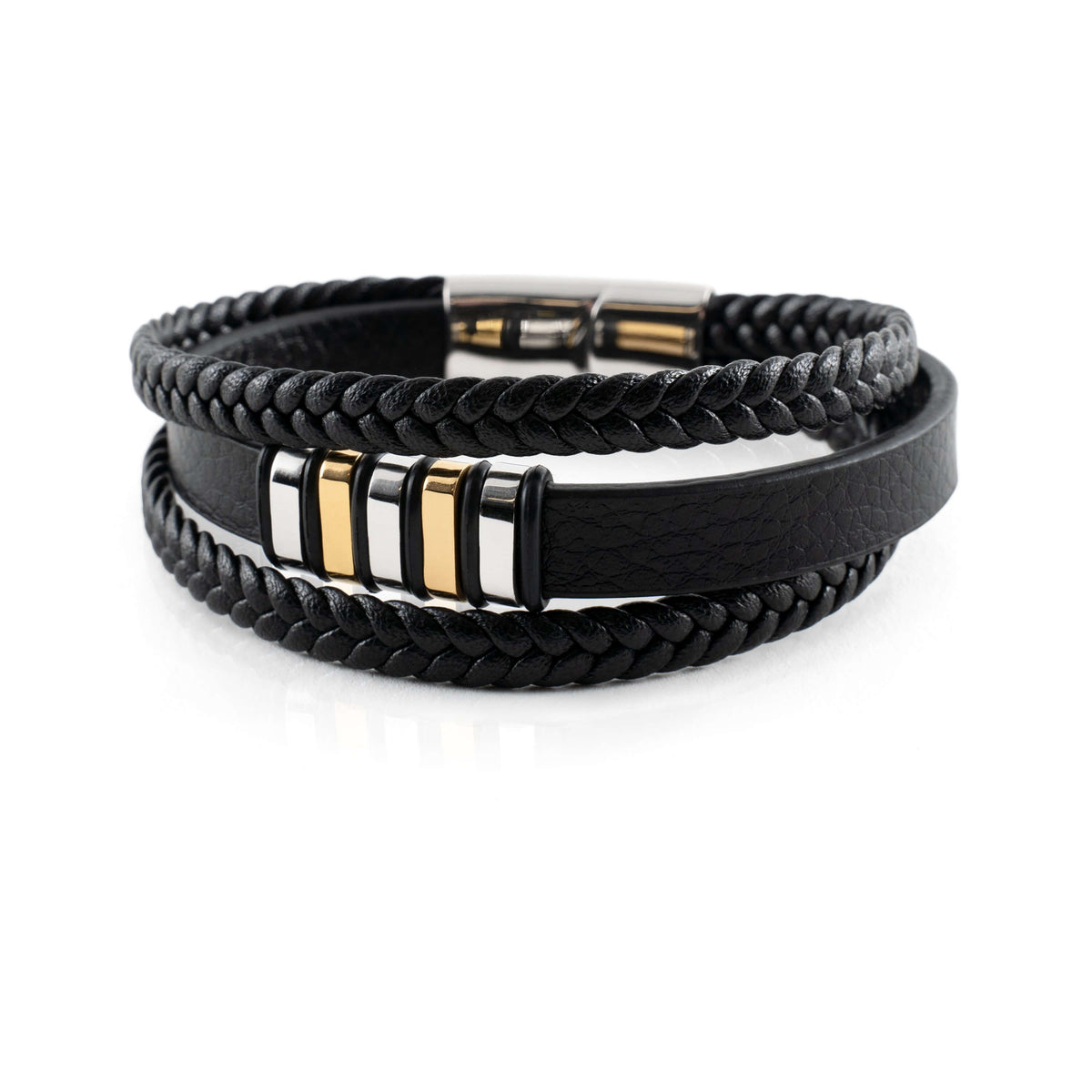 Leather Men's Bracelet - Timeless and Stylish Accessory