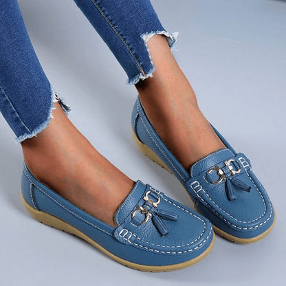 Comfort Leather Orthopedic Slip-Ons
