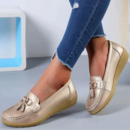 Comfort Leather Orthopedic Slip-Ons