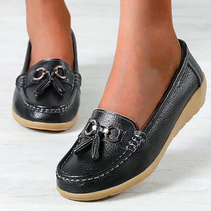 Comfort Leather Orthopedic Slip-Ons