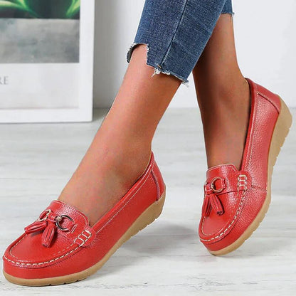 Comfort Leather Orthopedic Slip-Ons