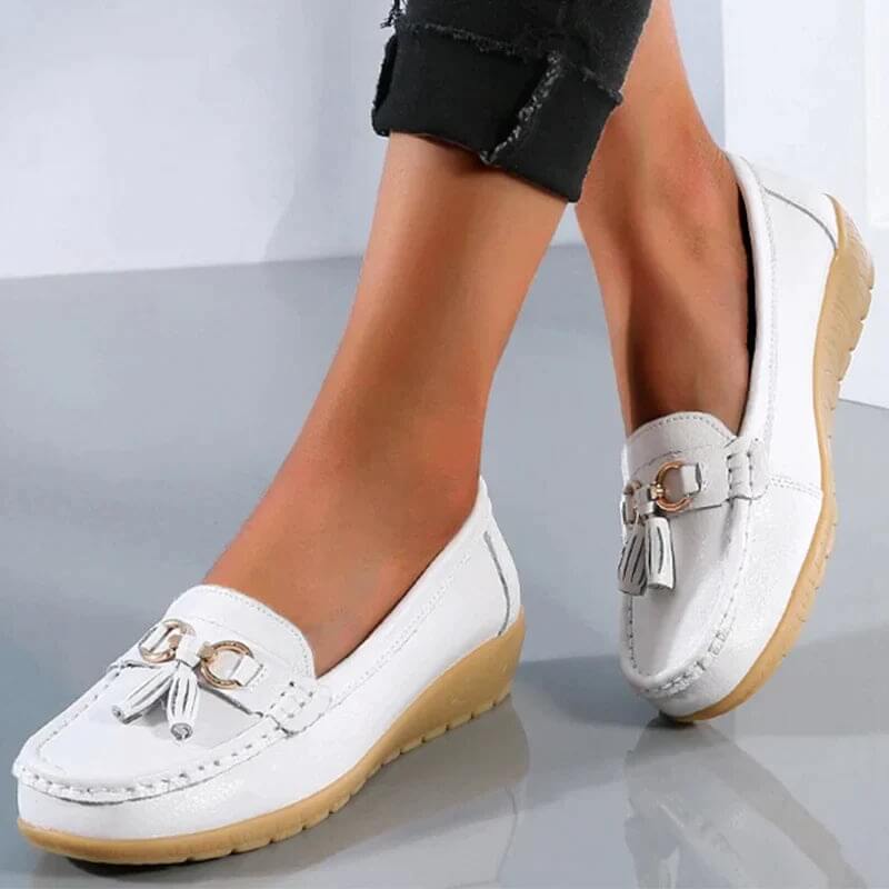 Comfort Leather Orthopedic Slip-Ons