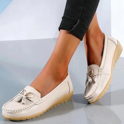 Comfort Leather Orthopedic Slip-Ons