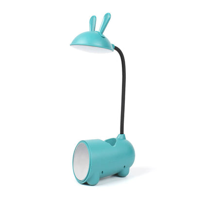 Rabbit LED Desk Light with Pen Holder & USB Charger