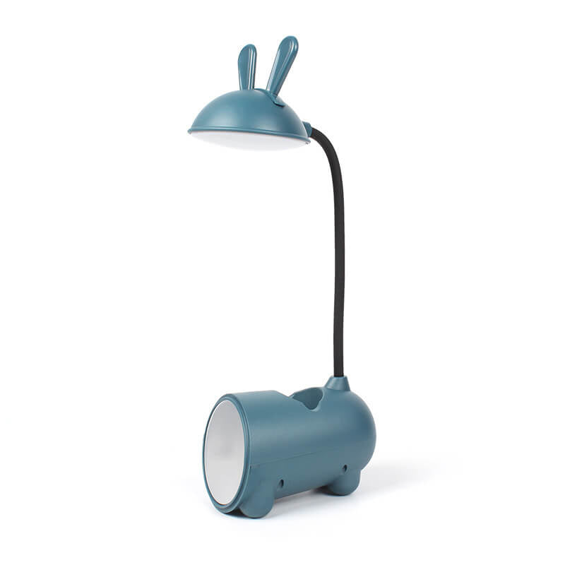 Rabbit LED Desk Light with Pen Holder & USB Charger