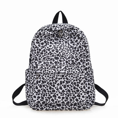 Leopard Print Backpack