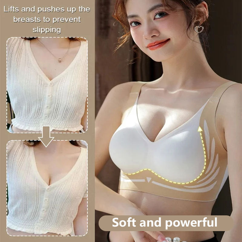 Wireless Lift Bra with Anti-Sagging Support