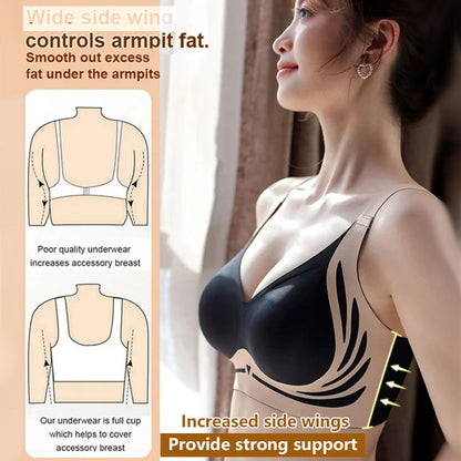 Wireless Lift Bra with Anti-Sagging Support