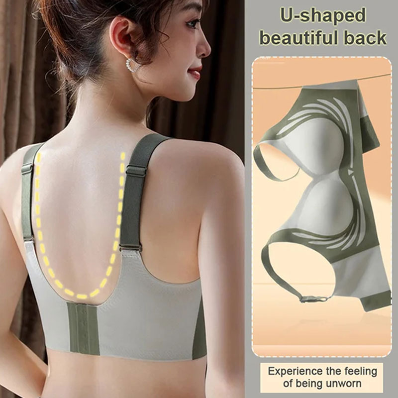 Wireless Lift Bra with Anti-Sagging Support
