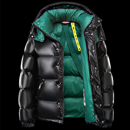 Lightweight Hooded Padded Jacket with Long Sleeves