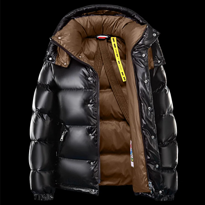Lightweight Hooded Padded Jacket with Long Sleeves