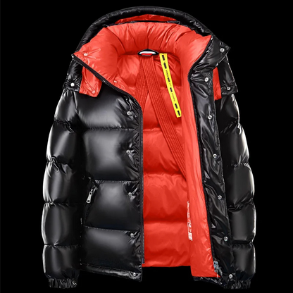 Lightweight Hooded Padded Jacket with Long Sleeves