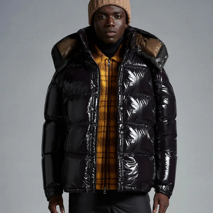 Lightweight Hooded Padded Jacket with Long Sleeves