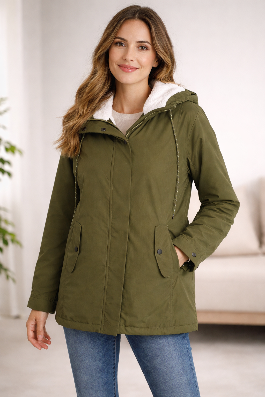 Women's Insulated Hooded Winter Jacket