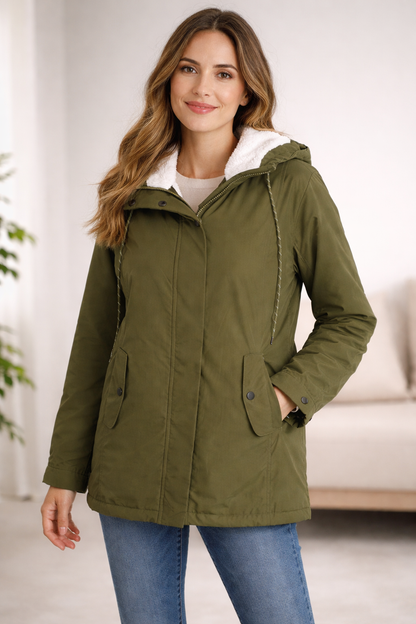 Women's Insulated Hooded Winter Jacket