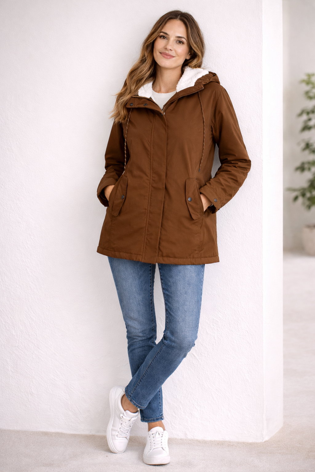Women's Insulated Hooded Winter Jacket