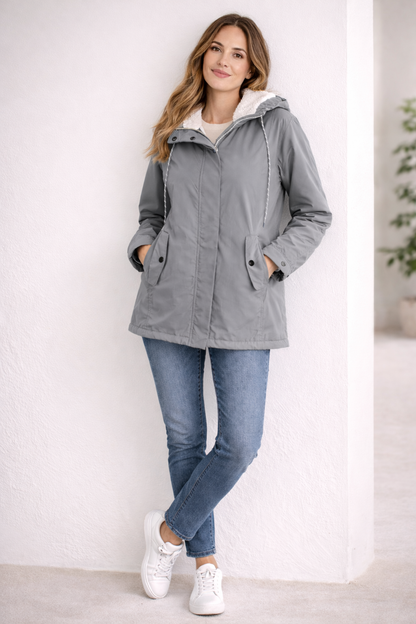 Women's Insulated Hooded Winter Jacket