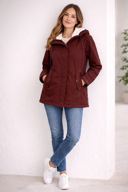 Women's Insulated Hooded Winter Jacket