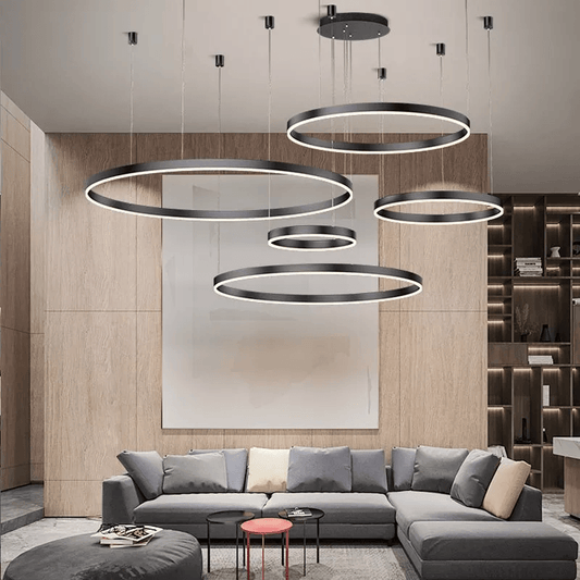 LumaNova Orb Pendant Light Sun and Moon Ambient Glow