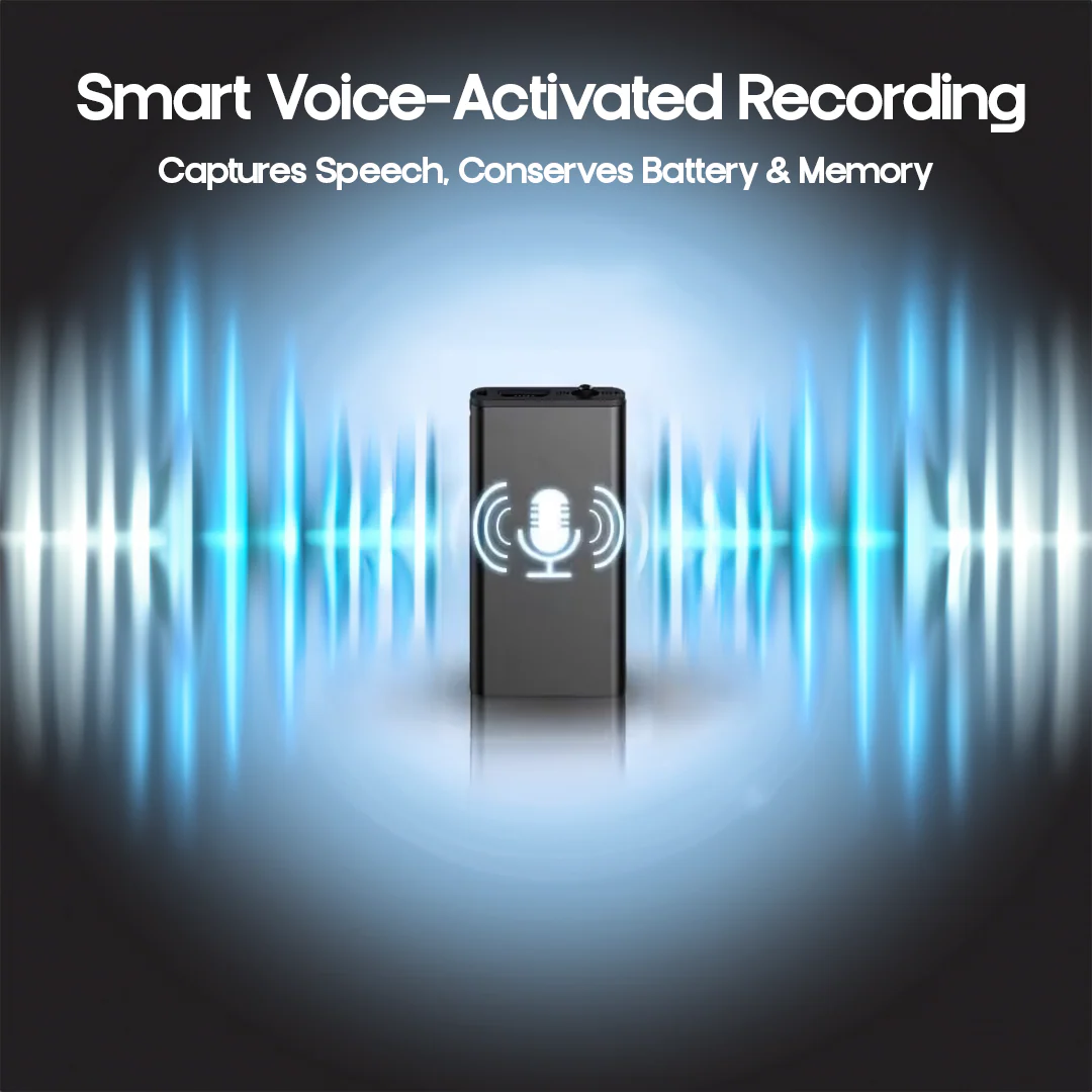 Tiny Audio Capture Device with Voice Activation