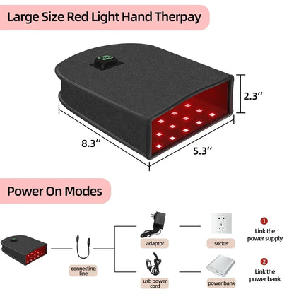 Red Light Therapy Glove for Hand Joint Discomfort