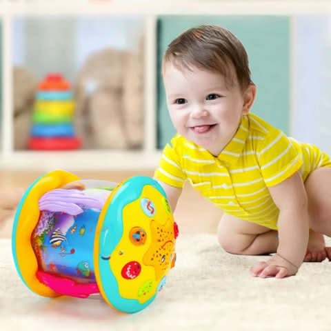 LUMIBEATS – Magical Baby Toy Drum with Light and Sound