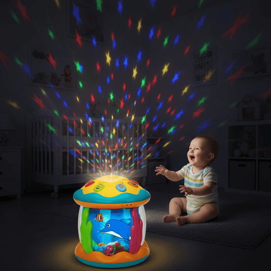 LUMIBEATS – Magical Baby Toy Drum with Light and Sound