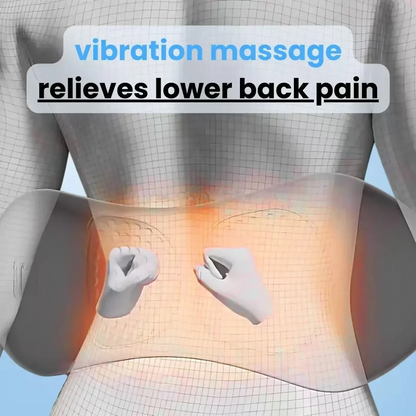 Heated Lumbar Massager for Back Pain Relief