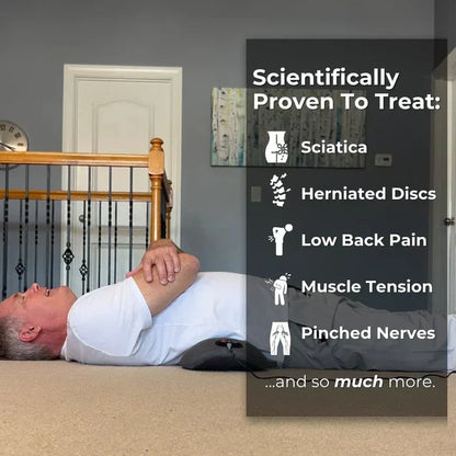Heated Lumbar Massager for Back Pain Relief