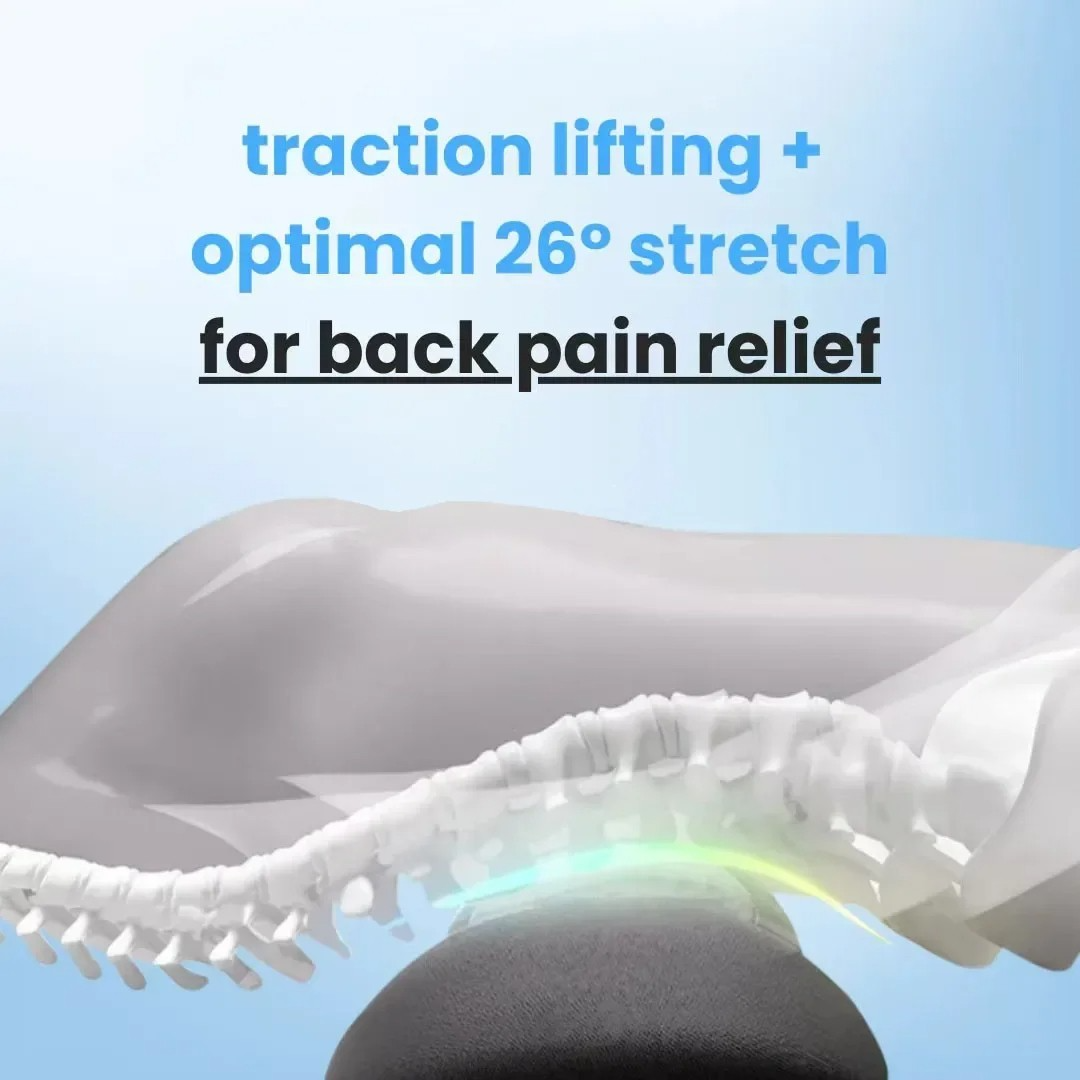 Heated Lumbar Massager for Back Pain Relief