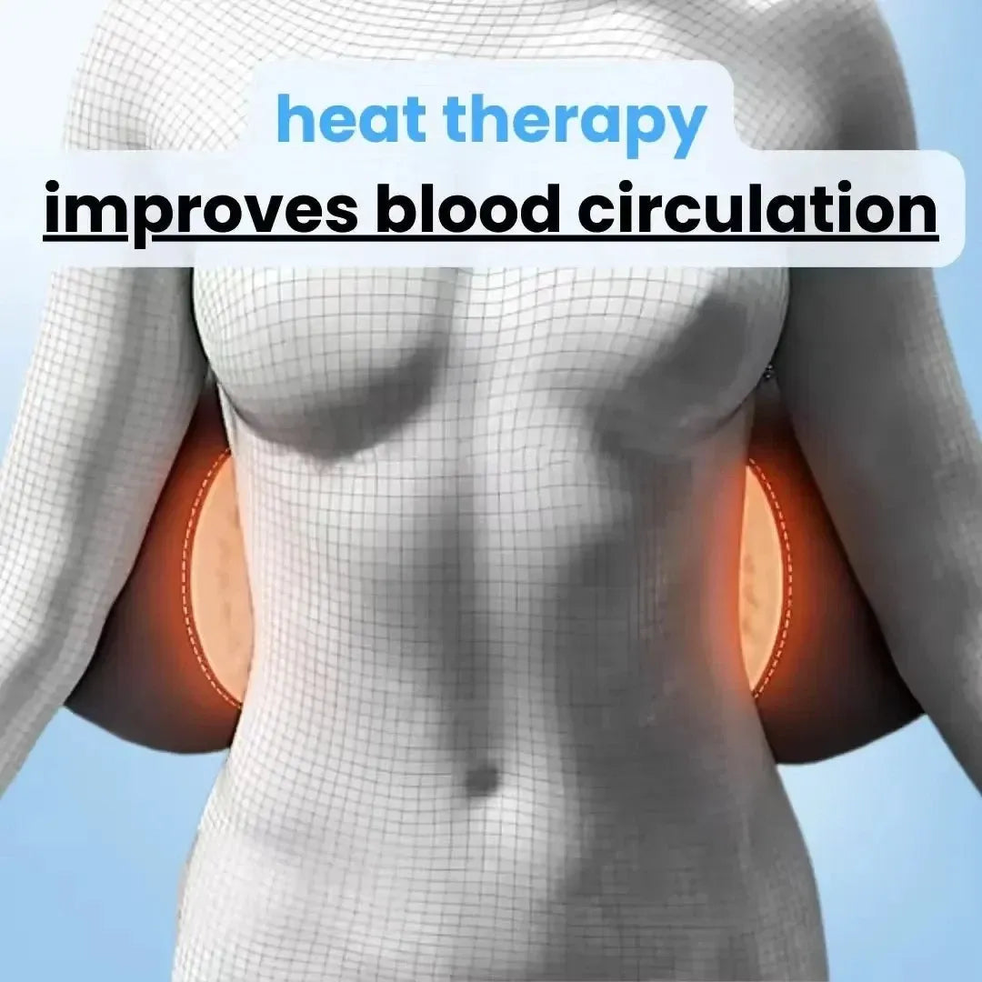 Heated Lumbar Massager for Back Pain Relief